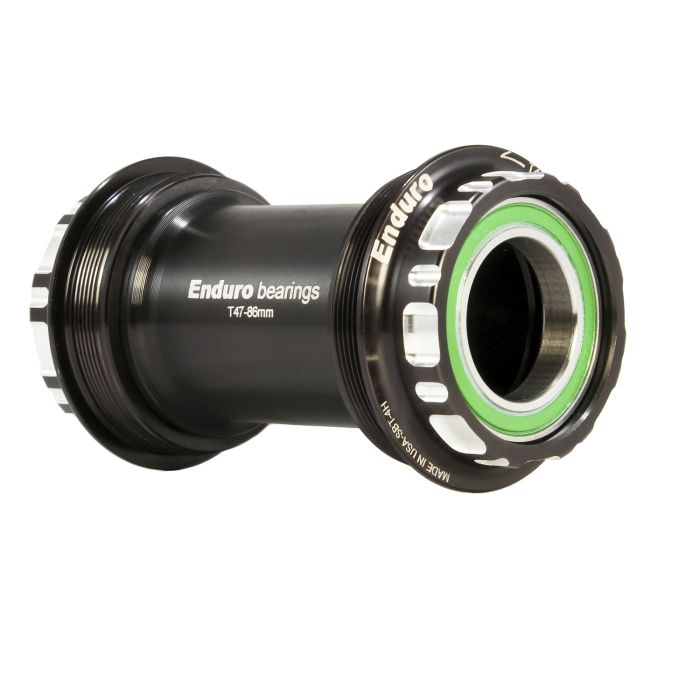 Rodamientos enduro pedalier t47 a 24 mm - a c ss - negro