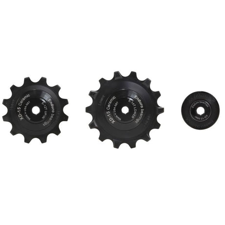 Poleas de cambio con rodamientos enduro - xd-15 - sram eagle - 12 velocidades - negro
