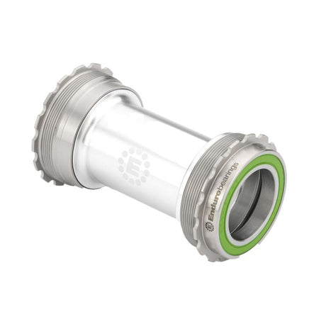 Rodamientos enduro t47 pedalier asimétrico para doblar - maxhit integrado - 440c - plata