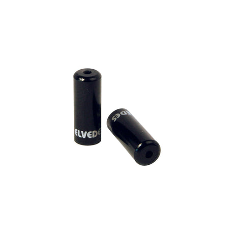 Tapacables pote Elvedes negro 4,2mm | aluminio | 50 piezas