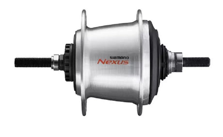 Buje trasero shimano nexus 7s 36g freno de rodillo sg-c3001 plateado.