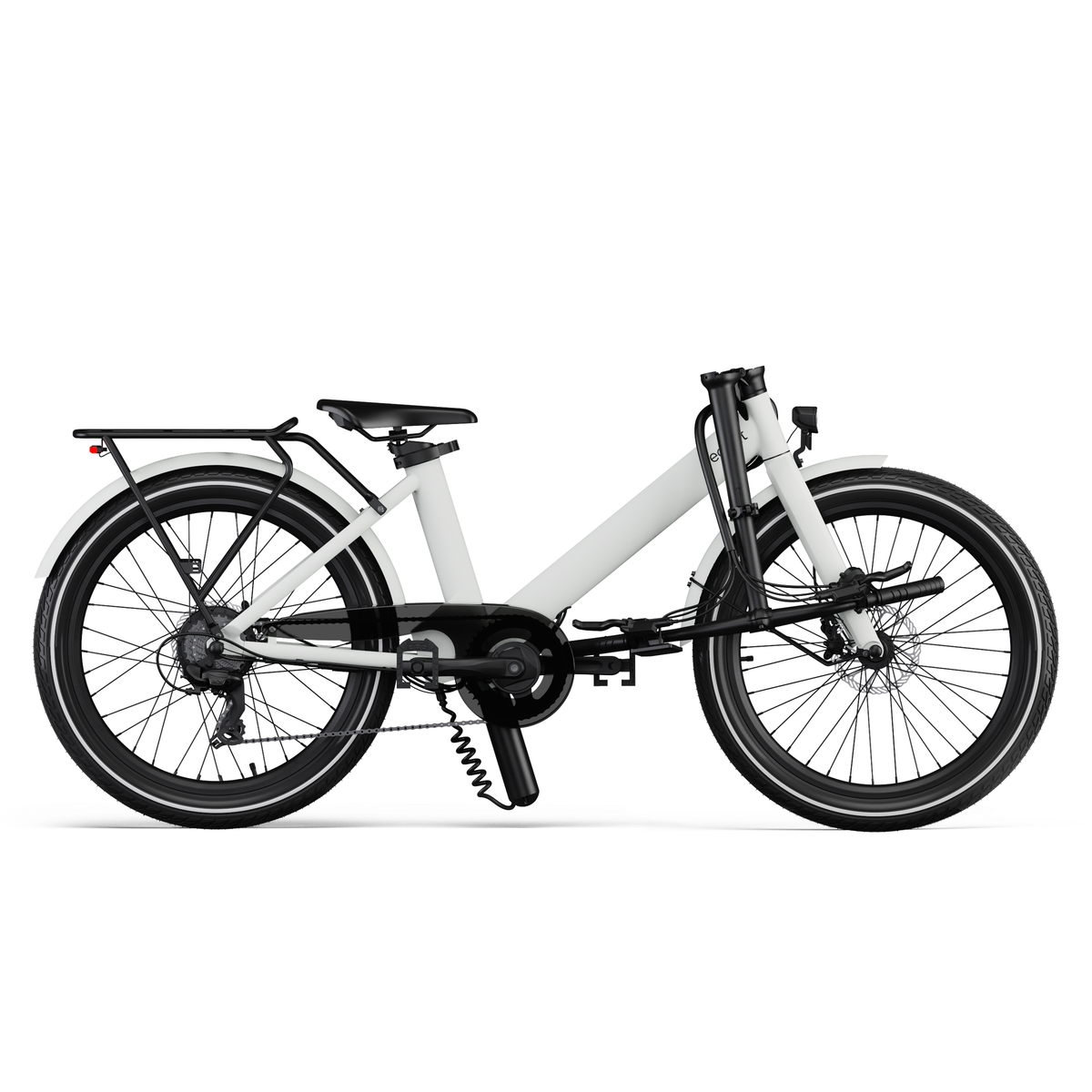 Eovolt Electrical Compact Bike Evening 24 V2 Gray