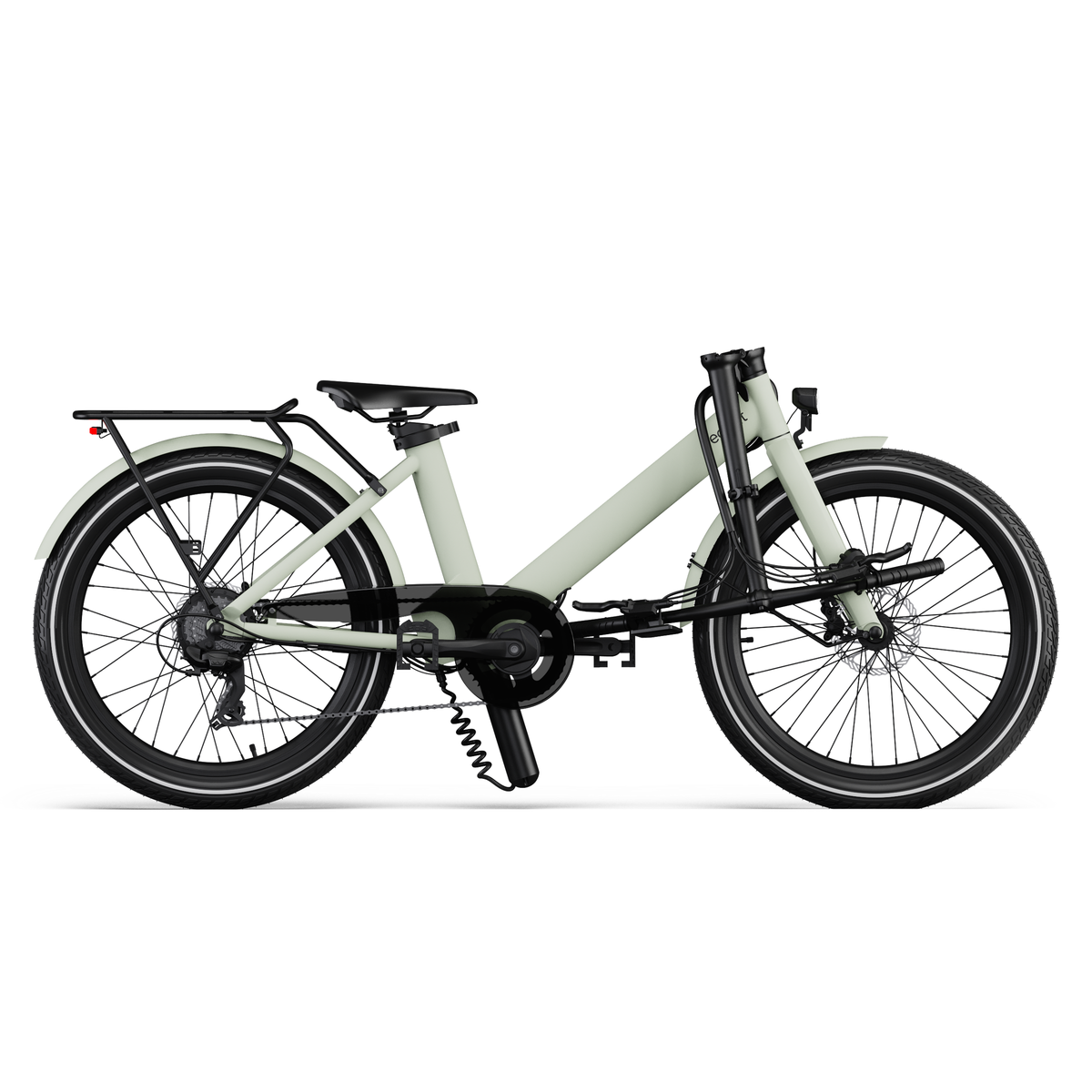 Eovolt Electrical Compact Bike Evening 24 V2 Verde