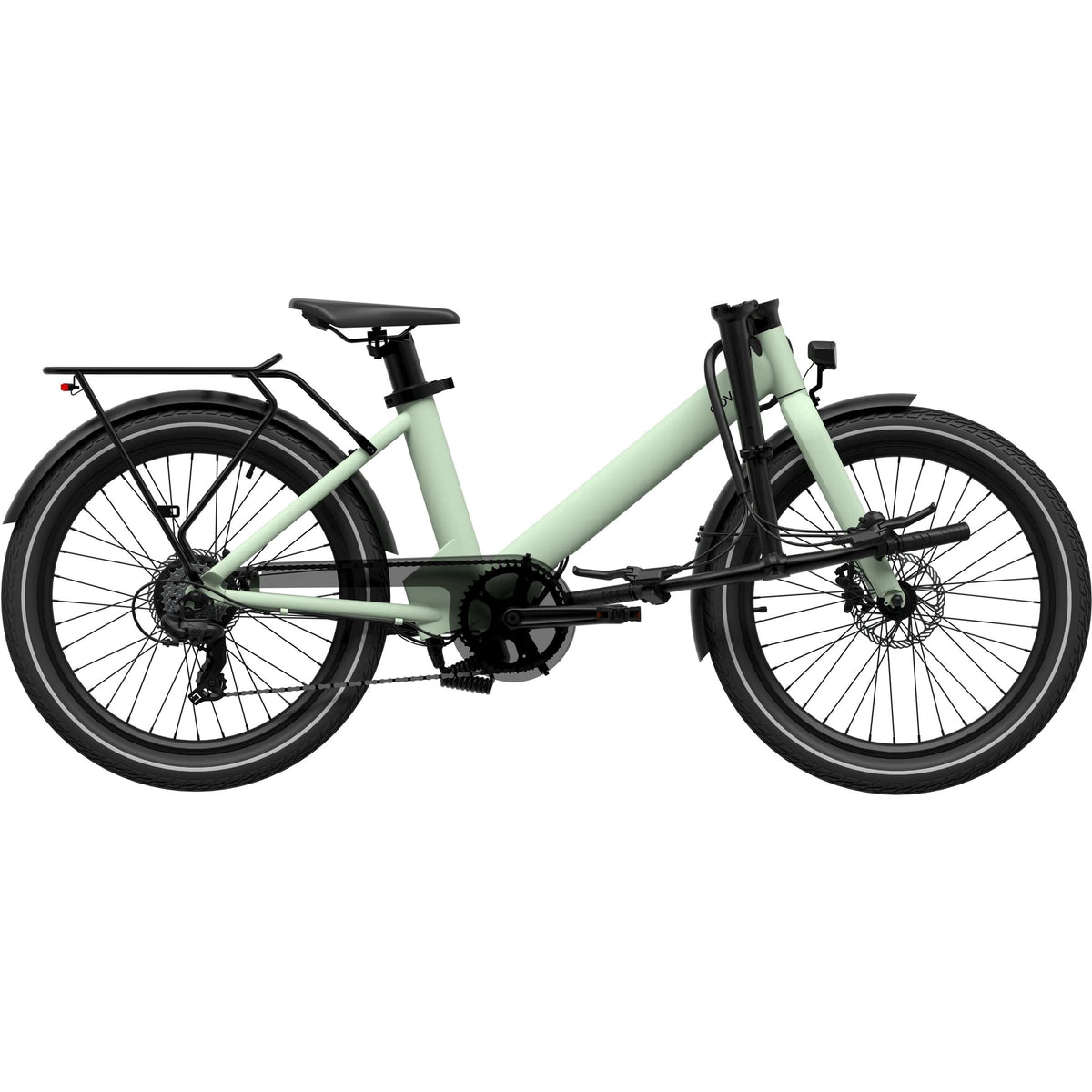 Eovolt Electrical Compact Bike Evening 24 V2 Verde