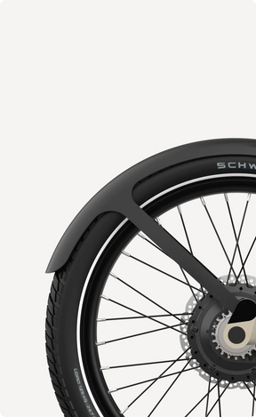 Uto eovolt guardabarros trasero pro20 v2 negro