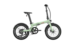 Bicicleta eléctrica plegable uto og20 v0 verde