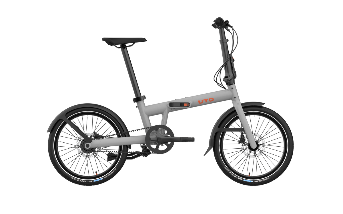 Bicicleta plegable uto pro20 ne v0 gris