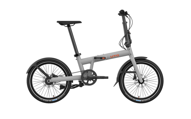Bicicleta plegable uto pro20 ne v0 gris
