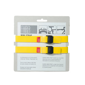 Fahrer cargo mini correa m 35x2cm amarillo (2 piezas)