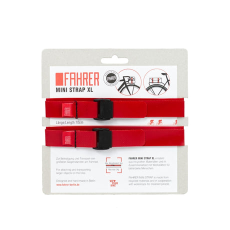 Fahrer cargo mini correa xl 70x2cm rojo (2 piezas)