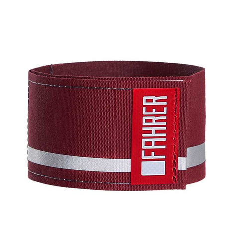 Fahrer clip para pantalón cintura reflectante burdeos rojo