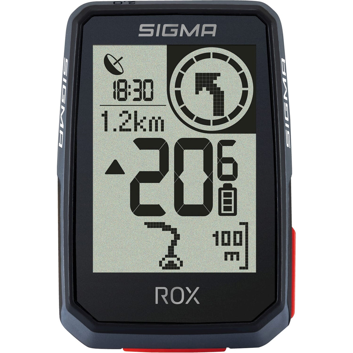 Sigma sport GPS ciclocomputador rox 2.0 Endurance negro