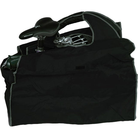 Mochila de hombro para bicicletas Mirage para bicicleta plegable - negro