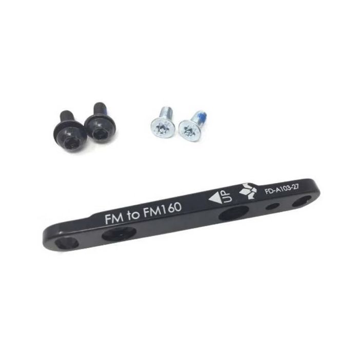 Adaptador de fórmula de montaje plano - ø140mm a ø160mm - frontal