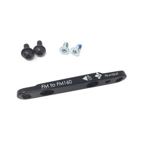 Adaptador de fórmula de montaje plano - ø140mm a ø160mm - frontal
