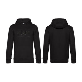 Sudadera con capucha superior talla xxl negra