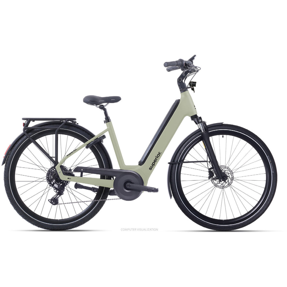 Superior eway 6.4 46cm(s) verde suave brillante 500wh