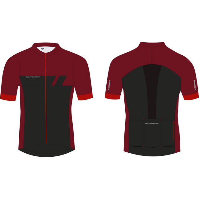 Maillot mtb superior s rojo tibetano
