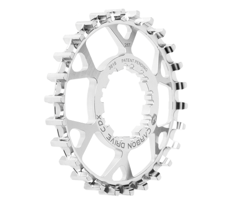Piñón Gates cdx 26t 9-spl. buje de rueda libre shimano fin line