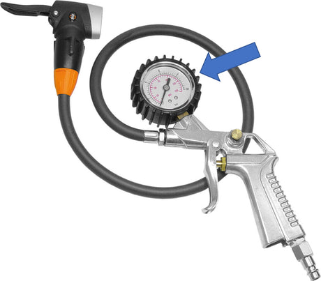 Manómetro de ciclo cycplus para pistola de aire