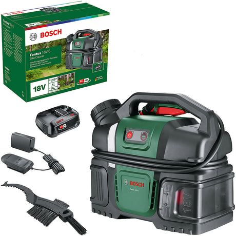 Limpiadora de alta presión Bosch fontus inalámbrica 20bar 18v 6l
