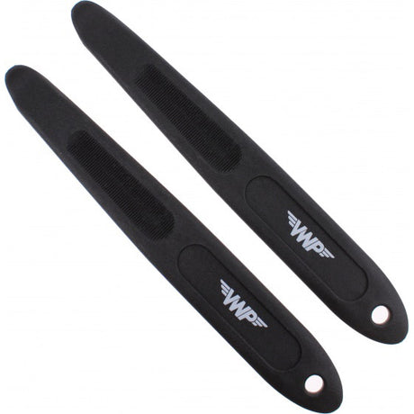 Removedor de correas VWP extrafuerte PVC largo negro (2 uds)