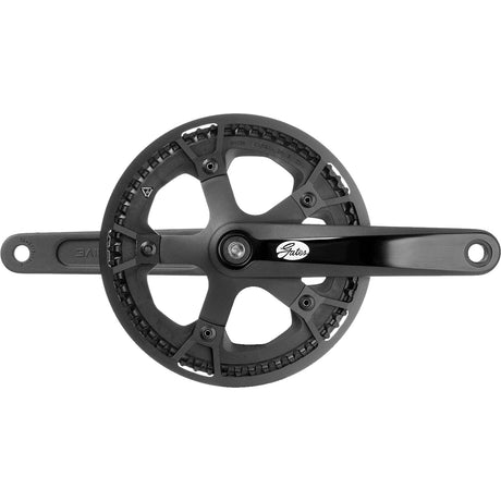 Platos y bielas Gates cdn s250 55t 170mm borde protector de metal negro.