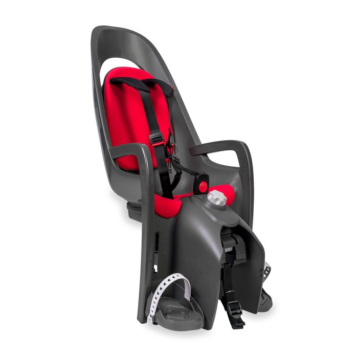 Hamax caress + adaptador de transporte - gris rojo