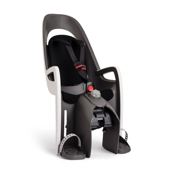 Hamax caress + adaptador de transporte - blanco negro