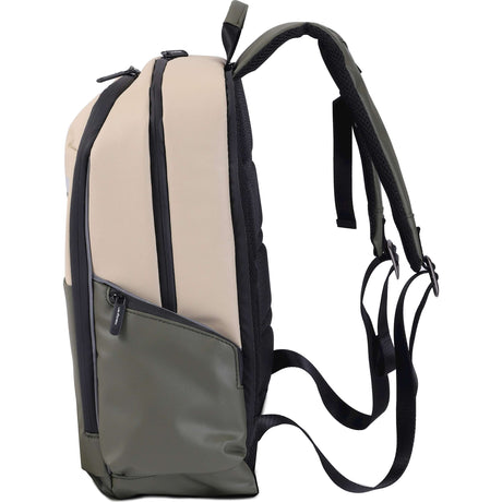 Mochila de voz de bicicleta de viaje de Hedgren 15.6l Olive beige
