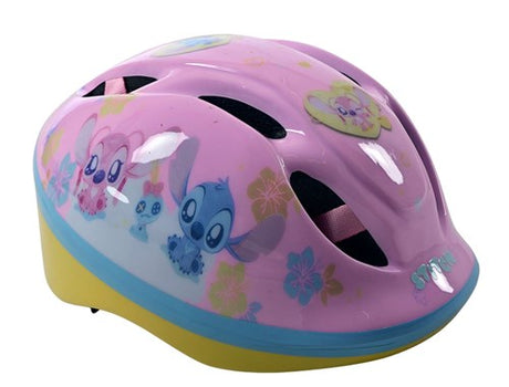 Volare casco bicicleta puntada rosa 52-56cm - 200gr.