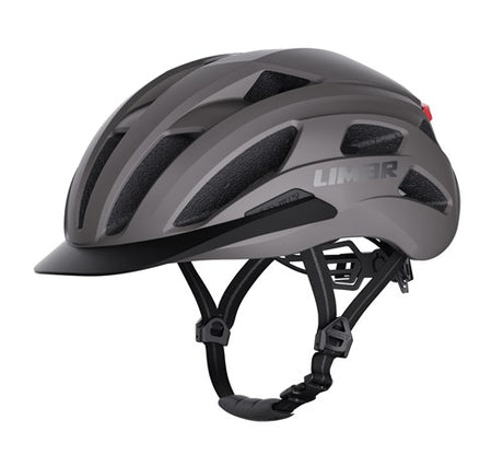 Limar casco action urban m 53-57 gris mate con LED