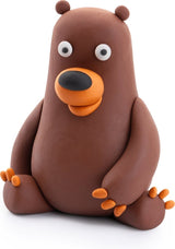 Hey-clay osito 3 botes de plastilina