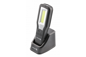 Hogert werkplaatslamp met led usb basis