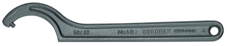 Llave de gancho Gedore con pasador 52-55