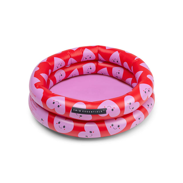 Corazones | piscina roja para bebés ø 60cm