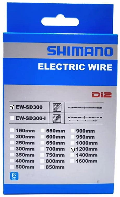 Cable electrico shimano 120mm ew-sd300 externo para di2