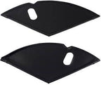 Protector de vestir de 26 pulgadas, tela lacada, negro mate
