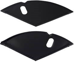 Protector de vestir de 26 pulgadas, tela lacada, negro mate