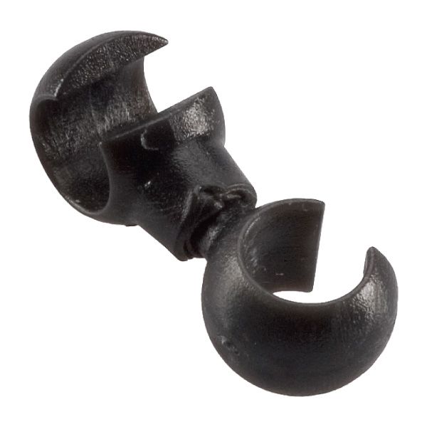 Gancho giratorio Jagwire (20 piezas) - negro