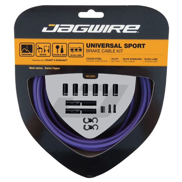 Kit de freno deportivo universal Jagwire - violeta