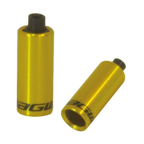Tapas de extremo Jagwire con capucha - cambio de 4,5 mm (trenzado) - aleación (30 piezas) - oro