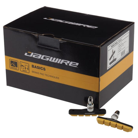 Pastillas de freno Jagwire mountain sport (50 piezas (25 pares)) - amarillo