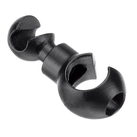 Jagwire gancho giratorio e-shift + freno (4uds) - negro