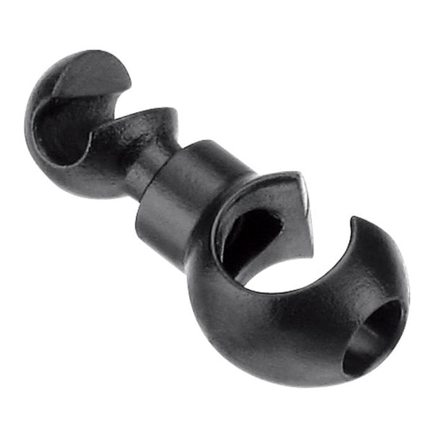 Jagwire gancho giratorio e-shift + freno (4uds) - negro