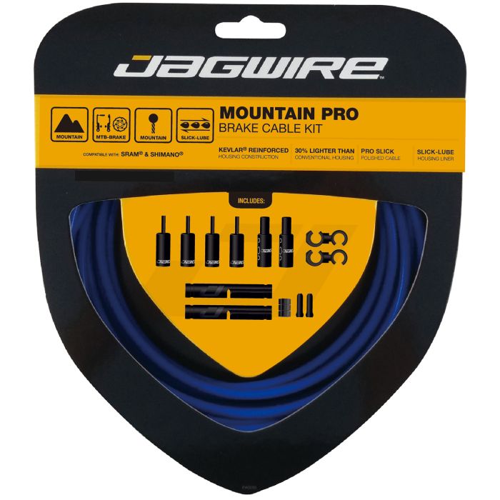 Kit de frenos Jagwire mountain pro - sid azul
