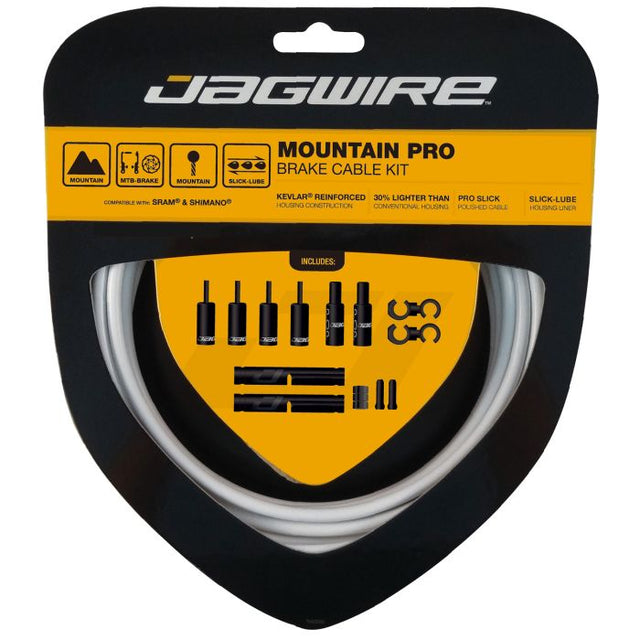 Kit de frenos Jagwire mountain pro - blanco