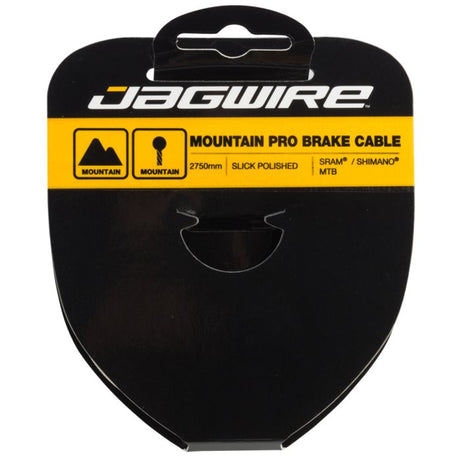 Cable de freno de montaña Jagwire - pro polished slick inoxidable - 1.5x2750mm - sram shimano