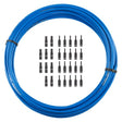 Caja de freno Jagwire 5mm keb slick-lube (10m + tapas finales) - sid azul