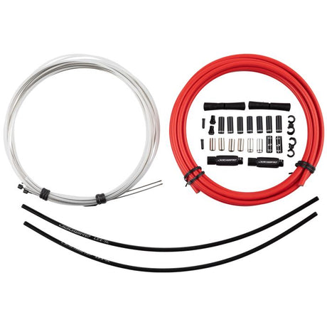 Jagwire 2x kit de cambio sellado elite - rojo